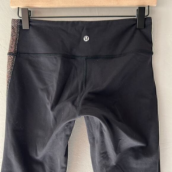 Lululemon Wunder Under Luon Leggings - Size 6 - Picture 11 of 13